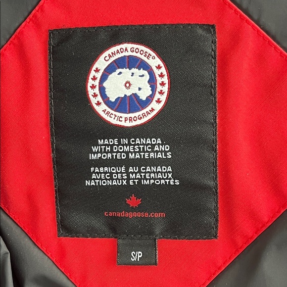 Canada Goose Red Shelburne Heritage Parka with Fur Hood - Picture 12 of 15